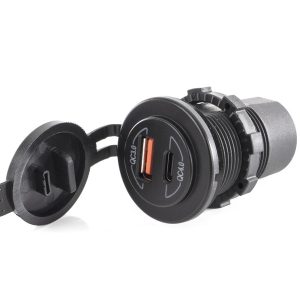 Dvojna polnilna vtičnica USB 12 V / 24 V