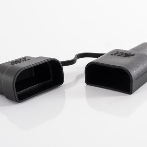 Zaščitni pokrov z zaščitnim pokrovčkom za 50 A priključke (Andersonov slog)