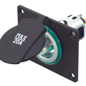 Električna vtičnica z montažno ploščo - do 20 A