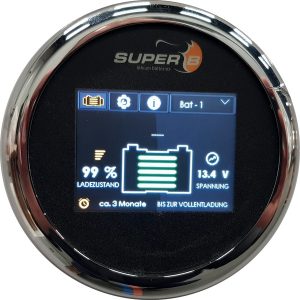 Zaslon na dotik, vključno s 5m priključnim kablom za baterijo Nomia