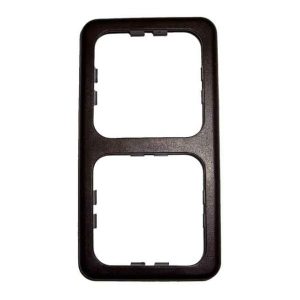 Ozek dvojni okvir Barva: rjava (ohlapna)