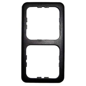 Ozek dvojni okvir Barva: temno siva (ohlapna)