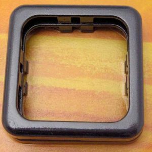 Enotni okvir, ozek, rjav; ohlapen