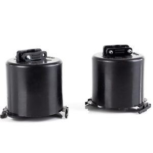 Vtičnica z zaščito pred stiki v pakiranju - črna