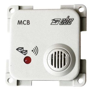 Senzor za stopnico v sivi barvi