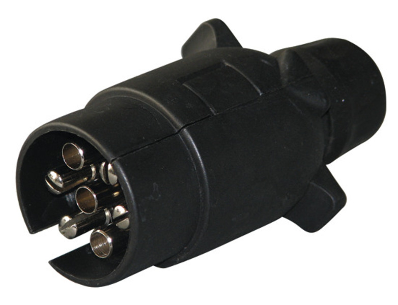 Carbest 7-pinski plastični vtič za prikolice