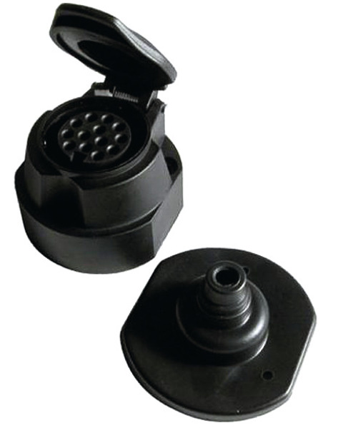 Karbest 13-pinska vtičnica za prikolico z izklopnim kontaktom za zadnjo meglenko