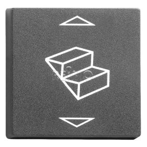 Površinski kolebnica za stopnico 821683, siva skrilavca. Prosto, nepakirano blago