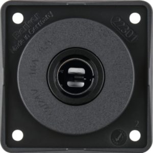 Berker INTEGRO avtomobilska vtičnica 12V antracit