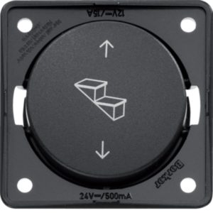 Berker INTEGRO antracitna barva Stopenjsko stikalo