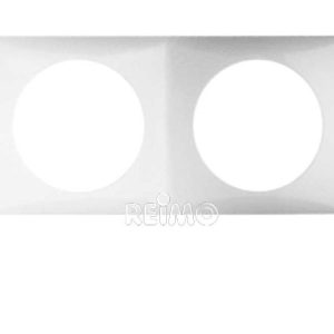 Berker INTEGRO okvir vtičnice polarno bela ohlapna