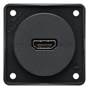 Vtičnica HDMI na plošči antracitna