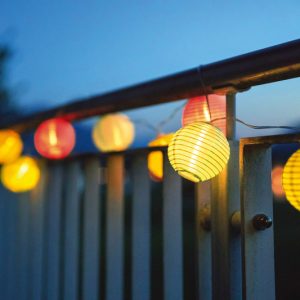 Karbest LED pravljične lučke, vključno s solarno ploščo in akumulatorsko baterijo