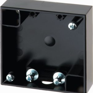 Ohišje Berker za površinsko montažo, ravno, antracitno sijajno