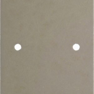 Osnovna plošča Berker z dvojno vtičnico bela