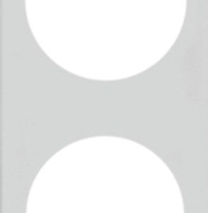 Berker INTEGRO Pure 2-kanalni okvir krom sijaj