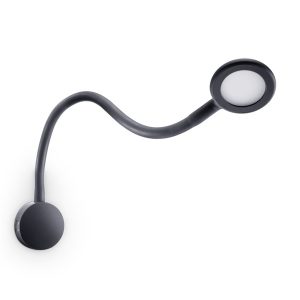 LED luč na gosjem vratu z dvosmernim USB