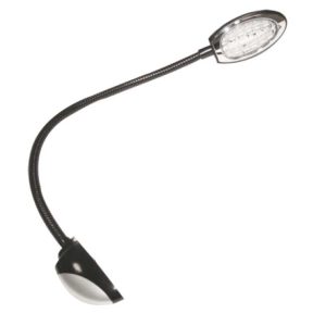 Carbest LED 12V luč črna/srebrna - 2,2 W