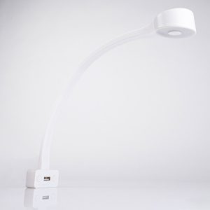 LED luč na gosjem vratu - 1,8 W - bela