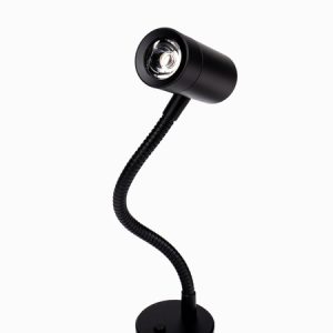 LED svetilka za branje Minitube D4 - črna