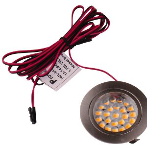 LED reflektor iz nerjavečega jekla s 24 LED diodami