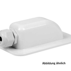 Kabelska vtičnica - 1 vtič - Bela - Velika