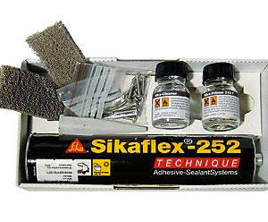 Komplet lepila za dve sončni plošči