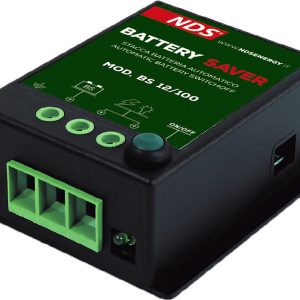 Nadzor akumulatorja s stikalom za napajanje, največji tok +/-100A