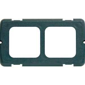 Montažni okvir 2-kanalni CBE MAT2NL/G skrilavčno siva RAL7015