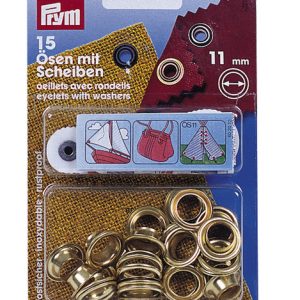 Medeninaste zanke z diski - 11 mm