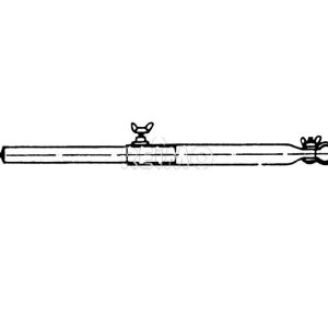 Strešne kljuke - s kljuko in cevno sponko