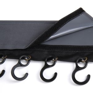 Nosilec s kljukami z 8 kljukami, cevmi in Velcro zaponko Dolžina 58 cm