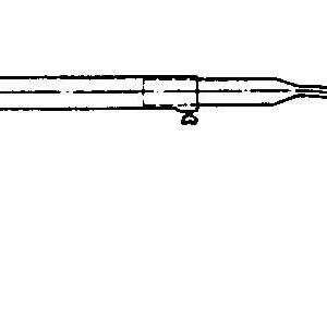 Jeklena strešna nosilna palica, 145-205cm cm dm: 22 mm konec, SB