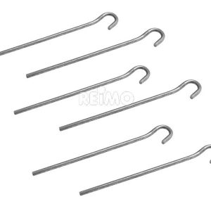 Šotorska preproga, preproga za tende Železni zatiči za sponke