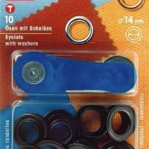 Medeninasta ušesca, Ø14 mm, brušena