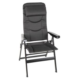 Stol z visokim naslonjalom Campinas - Črn