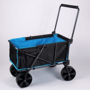 Prevozni voziček Camp4 z odstranljivimi pnevmatikami in torbo za torbe