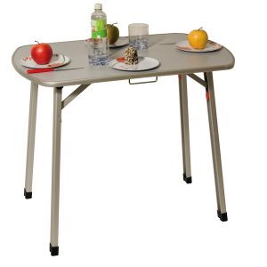 Večnamenska taborniška miza - svetlo siva