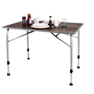 LEVI taborniška miza za 2-4 osebe - lesena oblika