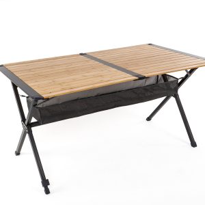 MENDOZA 140 bambusova miza z rolojem