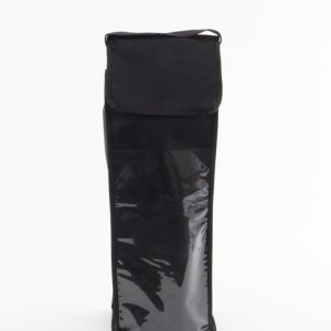 Nosilna torba Carbest s klinastim pogonom, črna