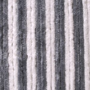 Volnena zavesa 120x185cm, siva/bela za panelni kombi