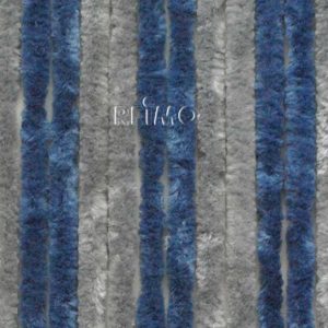 Volnena zavesa 120x185 siva/modra za panelni kombi