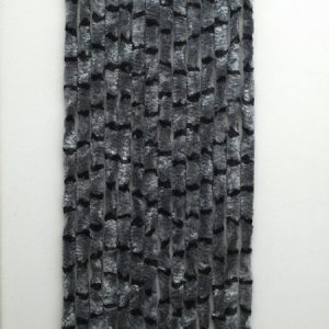 Volnena zavesa 56x205 siva/črna avtodomi in prikolice