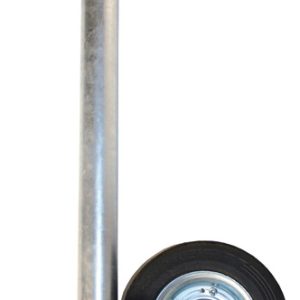 Podporno kolo 200x50 mm, D 48 mm, polna guma s pločevinastim obročem