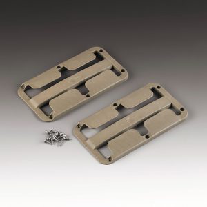 Nosilec za kozarce s pecljem, komplet 2, bež siva, za 2-3 kozarce do Ø78 mm