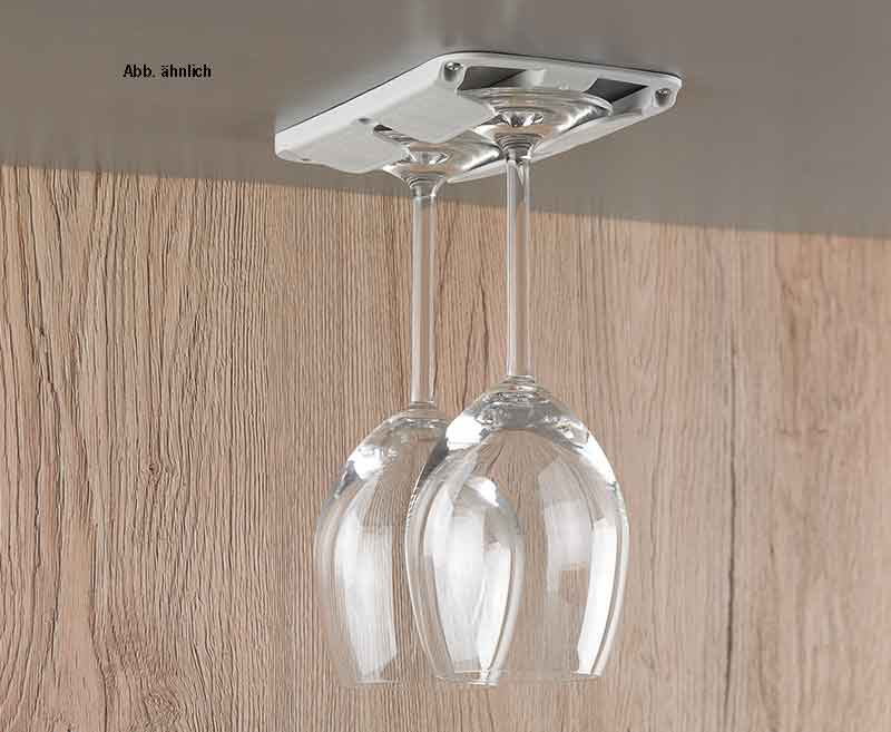 Nosilec za kozarce s pecljem, komplet 2, bež siva za 2 kozarca do Ø 86 mm