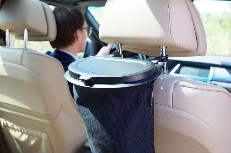 Koš za odpadke Flextrash, 3L, črn, biološko razgradljiv material - slika 4