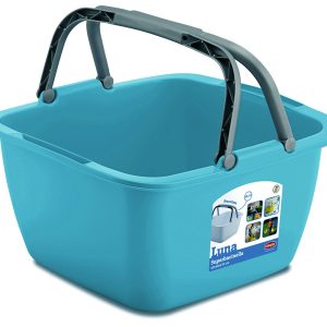 Vedro 18,5 litra, 40x40x23 cm. Različne barve: bela, turkizna, limetina zelena