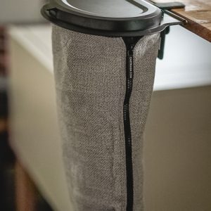 Koš za odpadke Flextrash, 3 litre, siv